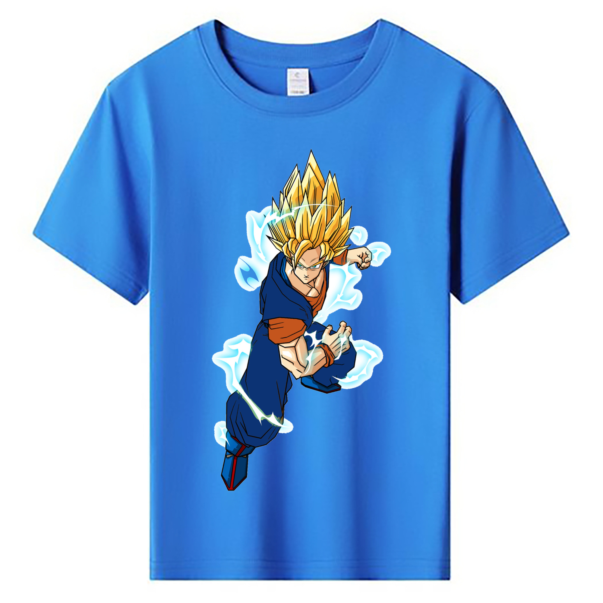 （画像用） ドラゴンボール 孫 悟飯（そんごはん）DRAGON BALL Son Gohan 綿100％キッズTシャツ（フロントプリント）